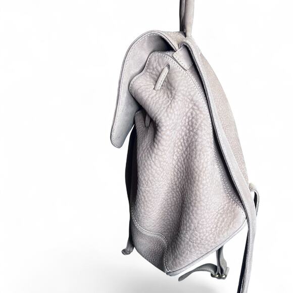 Coach Vintage Sonoma Nubuc Backpack 4938 Sand Khaki Tan Made in Italy 1996 - Picture 4 of 10